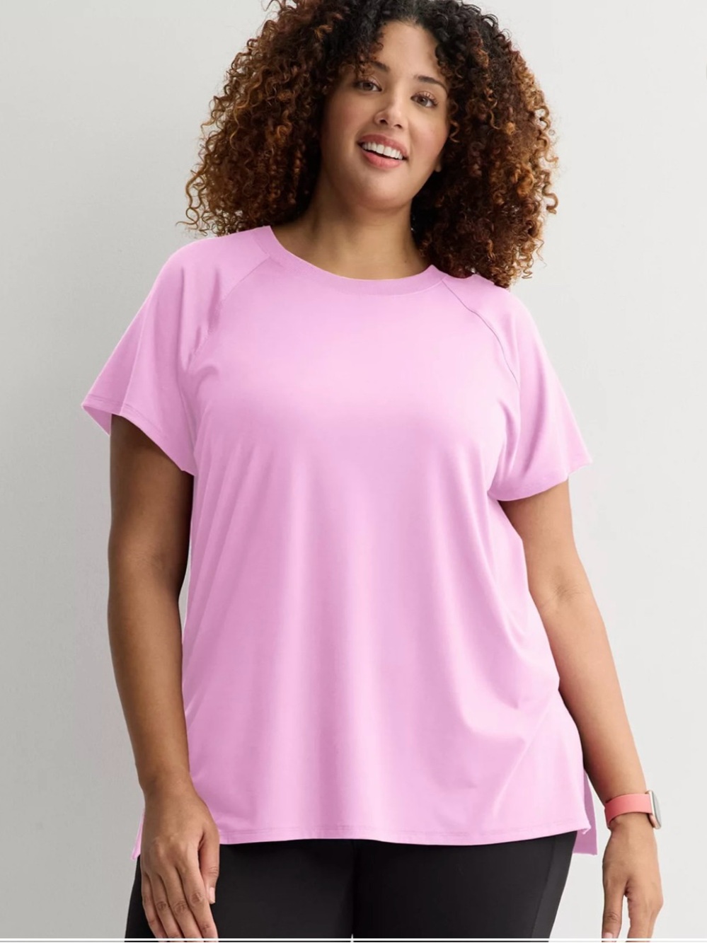 NWOT Tech Gear 60/40 Tunic Top Shirt 2X Entourage Pink